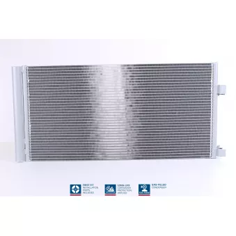 Condenseur, climatisation NISSENS 940034