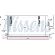 Condenseur, climatisation NISSENS 940042 - Visuel 3