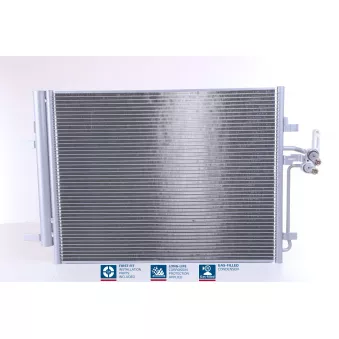 Condenseur, climatisation NISSENS 940043