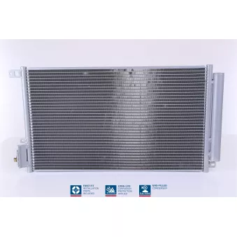 Condenseur, climatisation NISSENS 940095