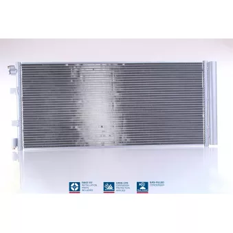 Condenseur, climatisation NISSENS 940158