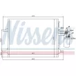 Condenseur, climatisation NISSENS 940159 - Visuel 3