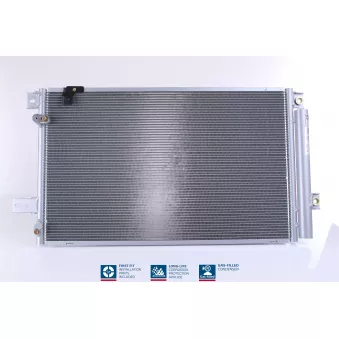 Condenseur, climatisation NISSENS 940170