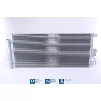 Condenseur, climatisation NISSENS 940390