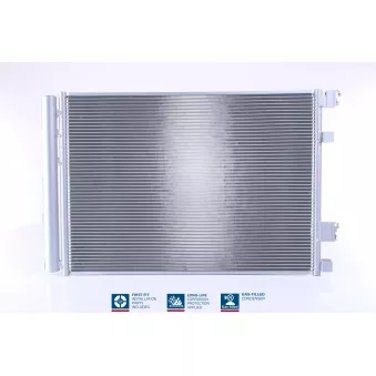 Condenseur, climatisation NISSENS 940425