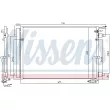 Condenseur, climatisation NISSENS 940452 - Visuel 3