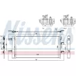Condenseur, climatisation NISSENS 940509 - Visuel 3