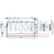 Condenseur, climatisation NISSENS 940840 - Visuel 3
