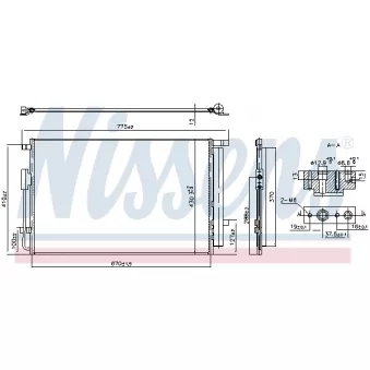 Condenseur, climatisation NISSENS 940863