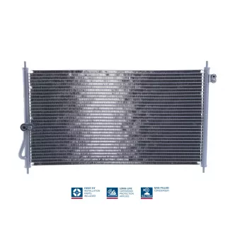 Condenseur, climatisation NISSENS 940928
