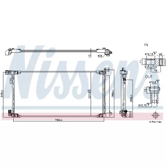 Condenseur, climatisation NISSENS 940970