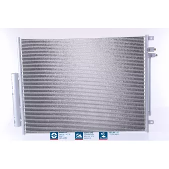 Condenseur, climatisation NISSENS 941065