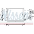 Condenseur, climatisation NISSENS 941129 - Visuel 3