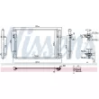 Condenseur, climatisation NISSENS 941161 - Visuel 3