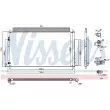 Condenseur, climatisation NISSENS 941188 - Visuel 3