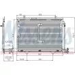 Condenseur, climatisation NISSENS 94284 - Visuel 3