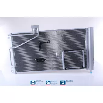 Condenseur, climatisation NISSENS 94545