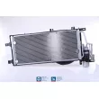 Condenseur, climatisation NISSENS 94722 - Visuel 1