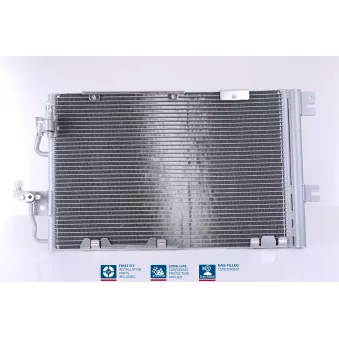 Condenseur, climatisation NISSENS 94809