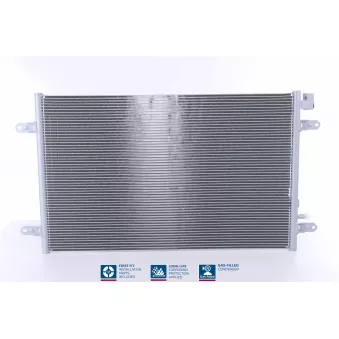 Condenseur, climatisation NISSENS 94854