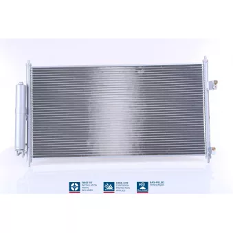 Condenseur, climatisation NISSENS 94893