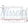 Condenseur, climatisation NISSENS 94910 - Visuel 3