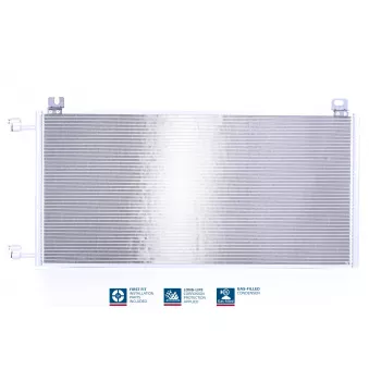 Condenseur, climatisation NISSENS 94967