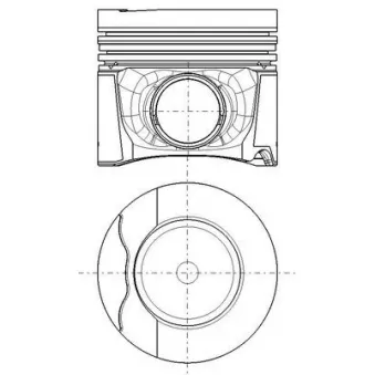Piston MAHLE 037 PI 00152 001