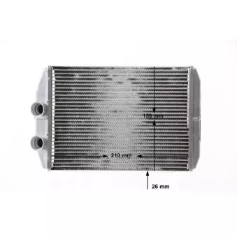 Système de chauffage MAHLE AH 275 000S