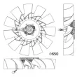 Ventilateur, refroidissement du moteur MAHLE CFF 507 000P - Visuel 2