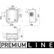 Intercooler, échangeur MAHLE CI 639 000P - Visuel 1