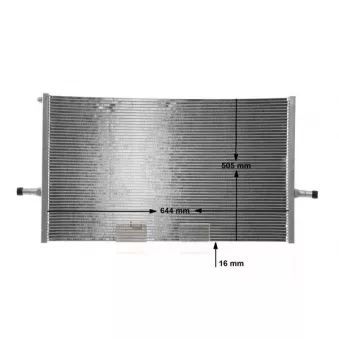 Radiateur basse température, intercooler MAHLE CIR 27 000S