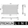 Radiateur basse température, intercooler MAHLE CIR 30 000P - Visuel 1