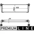 Radiateur, refroidissement du moteur MAHLE CR 1195 000P - Visuel 1