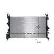 Radiateur, refroidissement du moteur MAHLE CR 1198 000S - Visuel 1