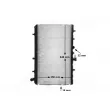 Radiateur, refroidissement du moteur MAHLE CR 1302 000S - Visuel 1