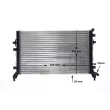 Radiateur, refroidissement du moteur MAHLE CR 1382 000S - Visuel 1