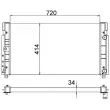 Radiateur, refroidissement du moteur MAHLE CR 1533 000S - Visuel 1