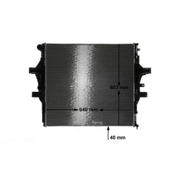 Radiateur, refroidissement du moteur MAHLE CR 2088 000S