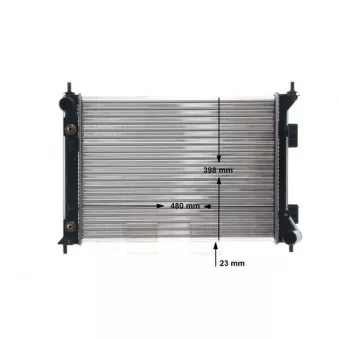 Radiateur, refroidissement du moteur MAHLE CR 2107 000S