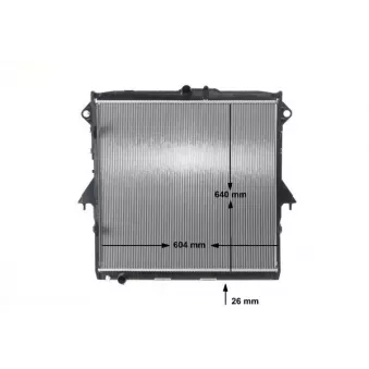 Radiateur, refroidissement du moteur MAHLE CR 2234 000S