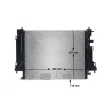 Radiateur, refroidissement du moteur MAHLE CR 2242 000S - Visuel 1