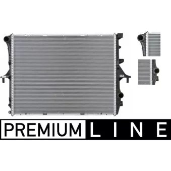 Radiateur, refroidissement du moteur MAHLE CR 571 000P