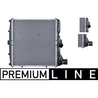 Radiateur, refroidissement du moteur avant gauche MAHLE CR 782 000P