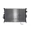 Radiateur, refroidissement du moteur MAHLE CR 814 000S - Visuel 2
