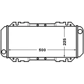 Vase d'expansion, liquide de refroidissement MAHLE CRT 56 000S