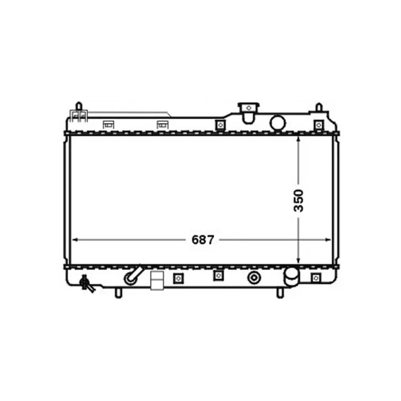 Vase d'expansion, liquide de refroidissement MAHLE CRT 57 000S