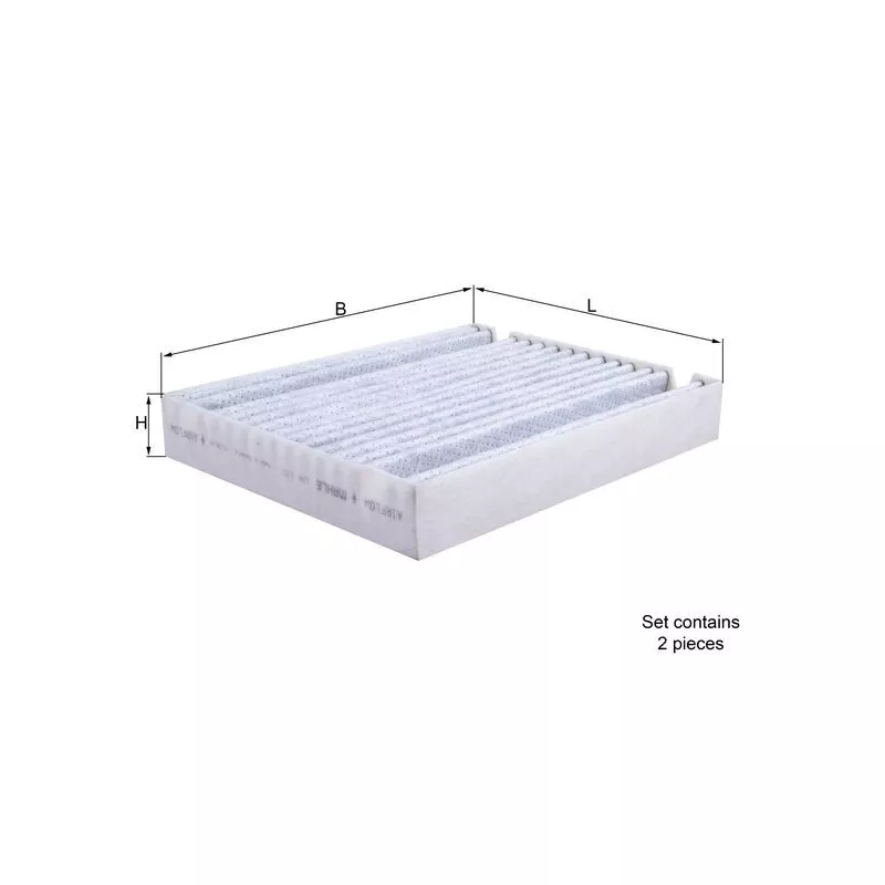 Filtre, air de l'habitacle MAHLE LAK 1151/S