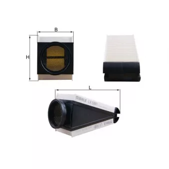 Filtre à air MAHLE LX 5861