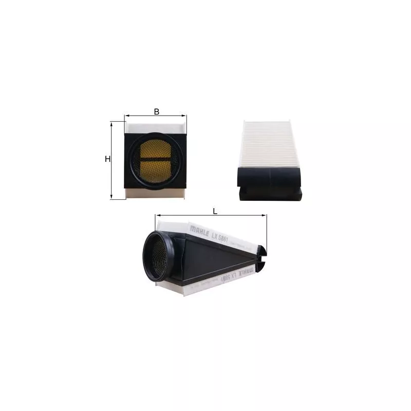 Filtre à air MAHLE LX 5861